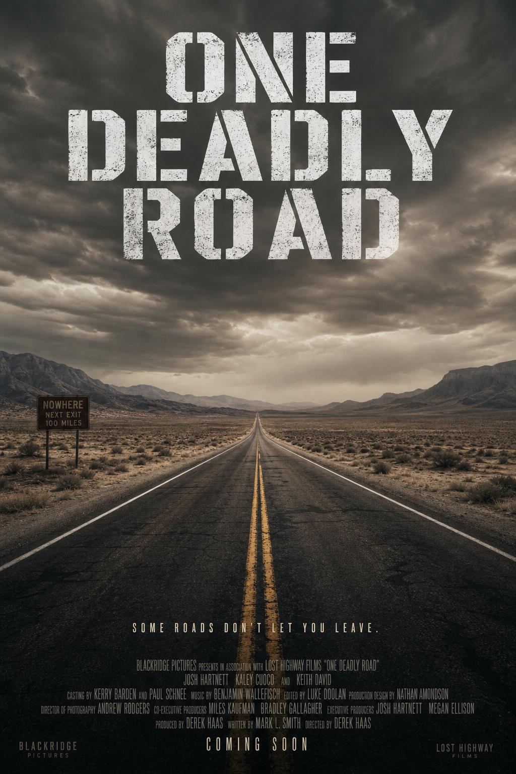 One Deadly Road — key art