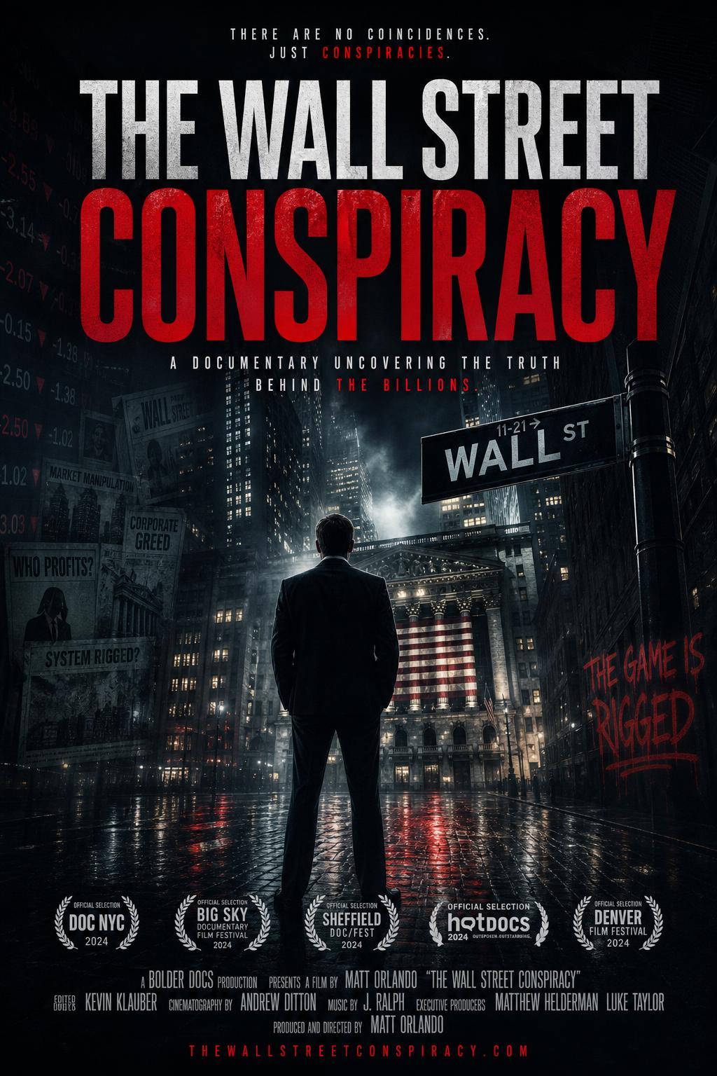 The Wall Street Conspiracy — key art